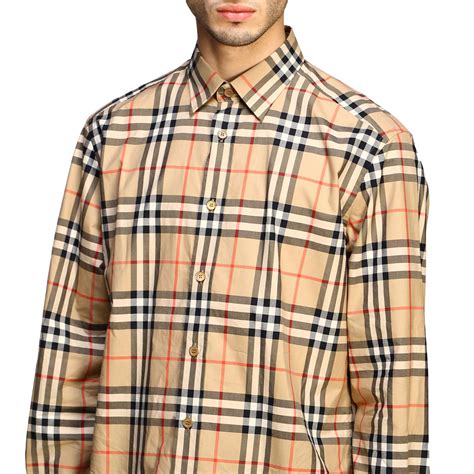 long sleeve burberry mens shirt|Burberry shirts for men outlet.